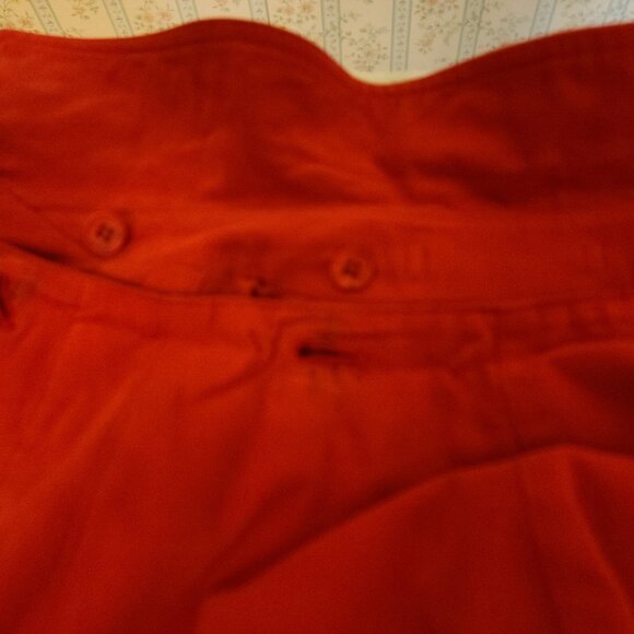 BURBERRY OF LONDON VTG FADED RED TRENCHCOAT WITH PLAID AND DETACHABLE HOOD - Picture 15 of 16